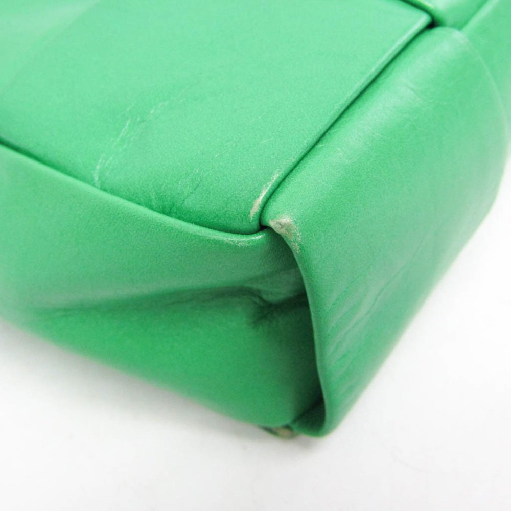 BOTTEGA VENETA Green Leather Shoulder Bag - Picture 5 of 16